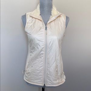 Woman’s cream winter vest